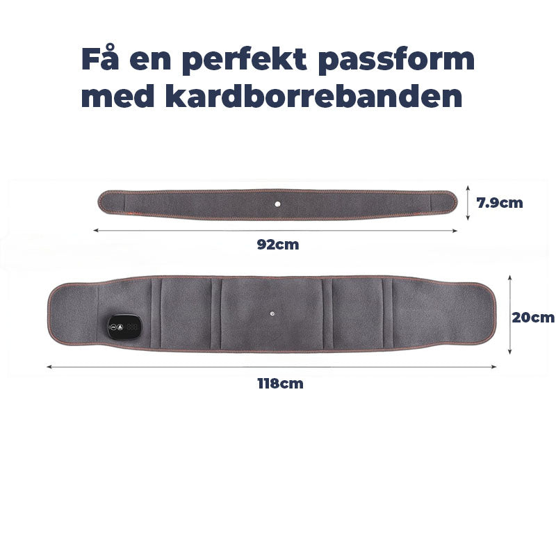 Rödljusterapi ErgoBelt – Värmebälte med Rödljus & Vibration mot Ryggsmärta