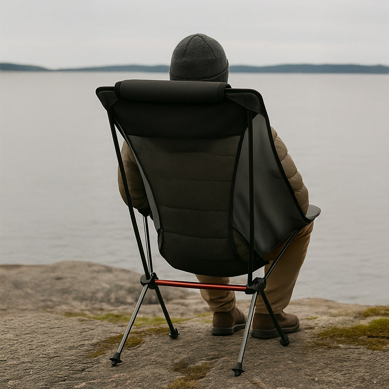 ErgoChair PRO - Hopfällbar Stol för Strand, Camping & Fritid