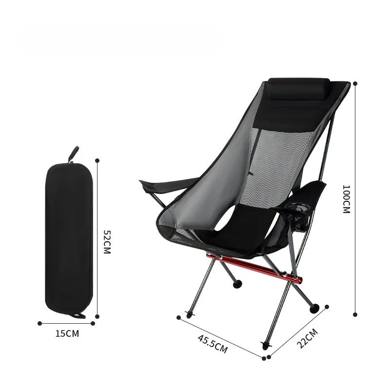 ErgoChair PRO - Hopfällbar Stol för Strand, Camping & Fritid