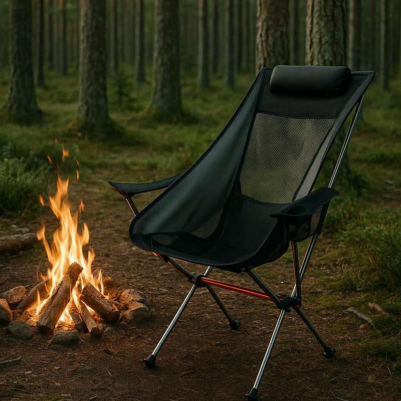 ErgoChair PRO - Hopfällbar Stol för Strand, Camping & Fritid