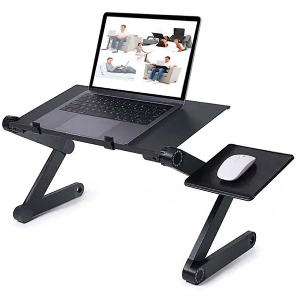 Ergonomiskt laptopstativ – justerbar höjd & vinkel för bättre hållning