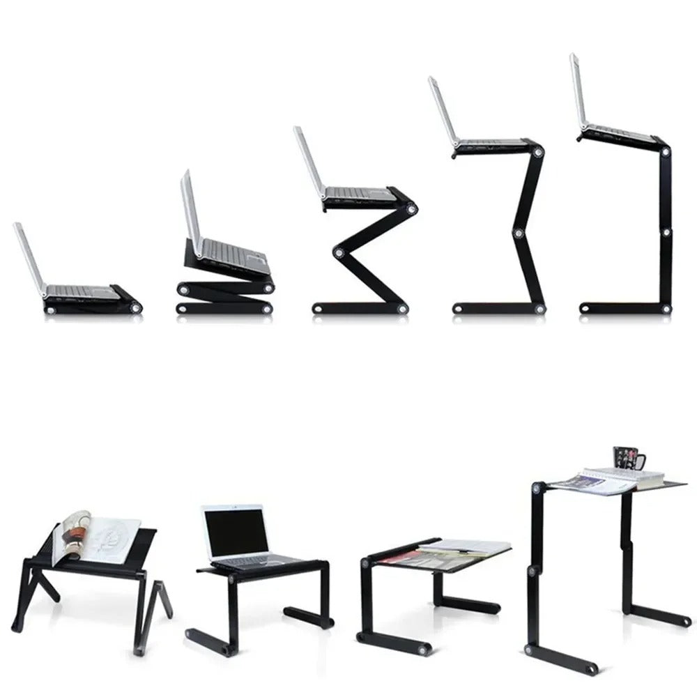 Ergonomiskt laptopstativ – justerbar höjd & vinkel för bättre hållning