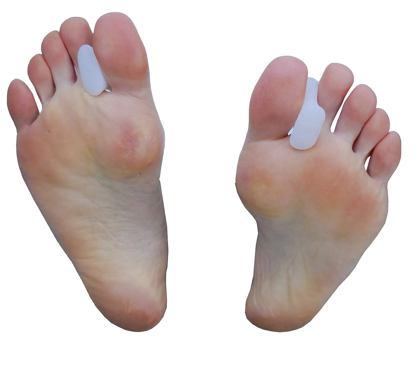 Hallux valgus tåskiljare i silikon – stöd och avlastning (2st)