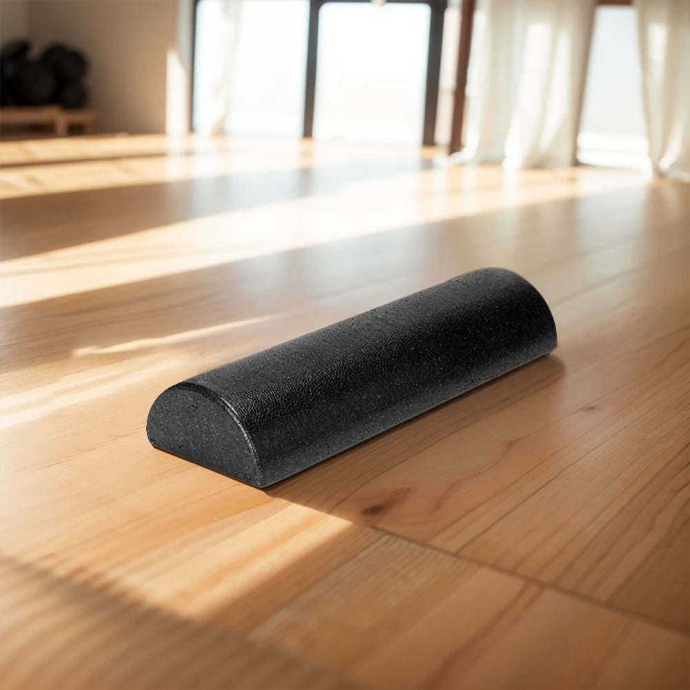 Halvrund balansrulle för träning, massage och rehabilitering