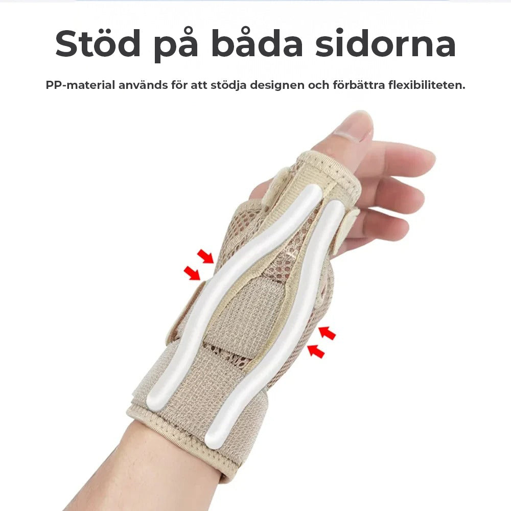 Tum- & Handledsstöd för karpaltunnelsyndrom, artrit