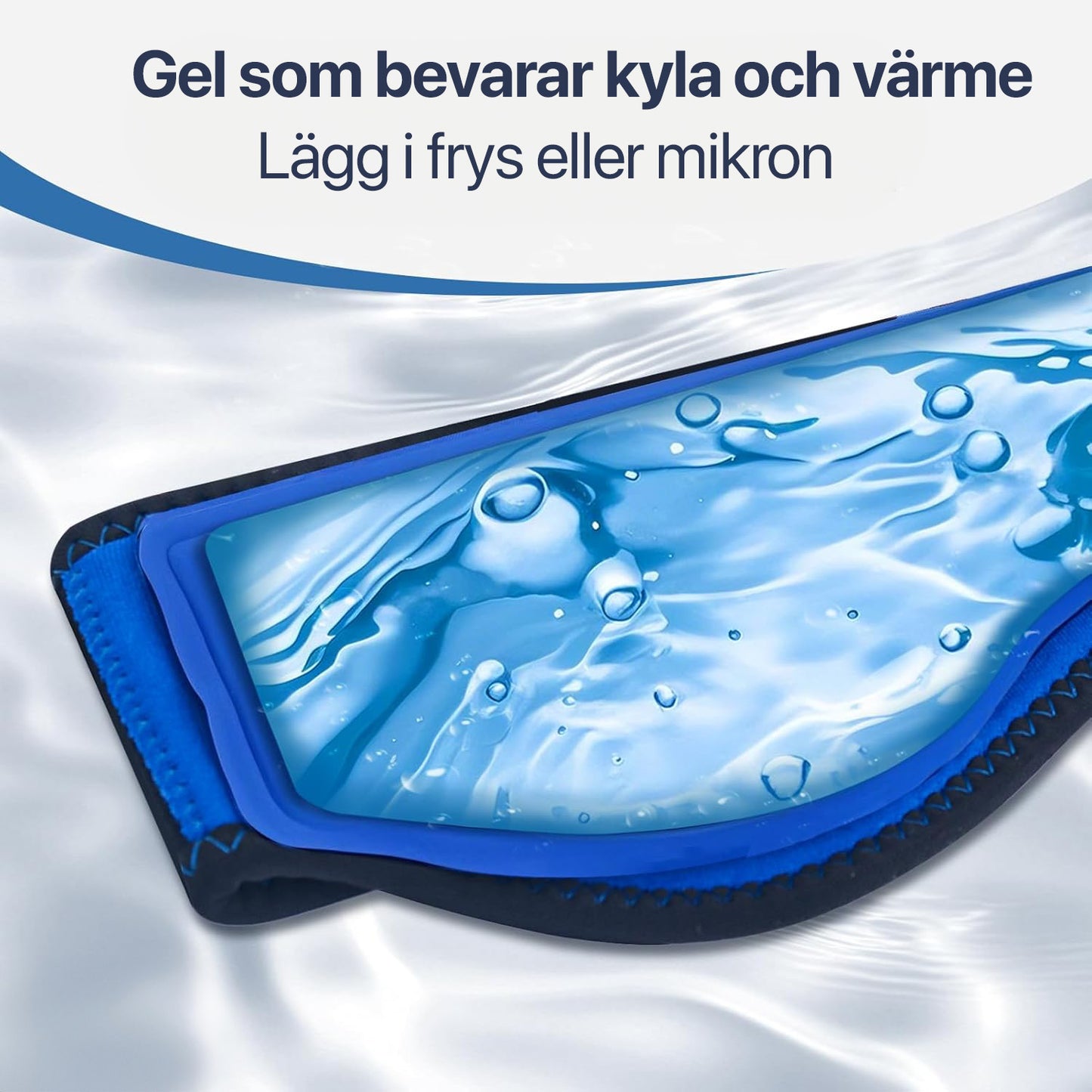 Kylande band mot huvudvärk och migrän