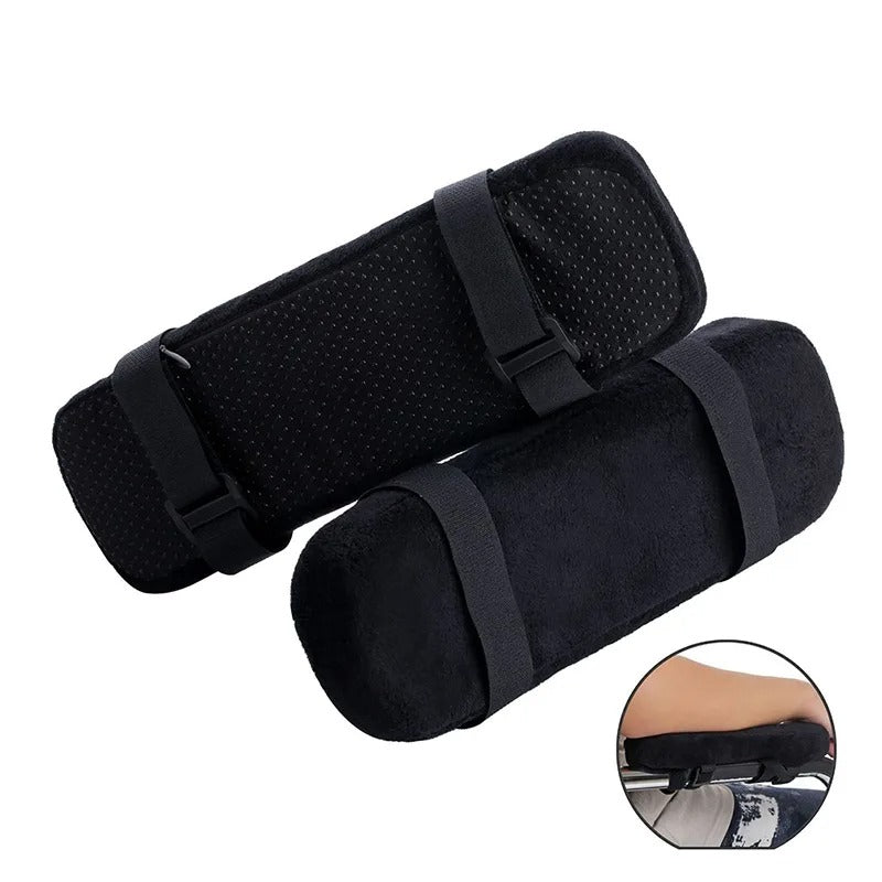 Ergonomiskt armstöd för kontorsstol – memory foam för avlastning