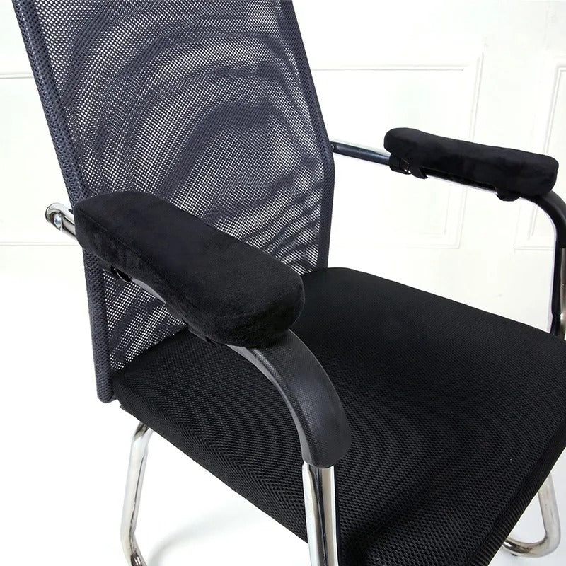 Ergonomiskt armstöd för kontorsstol – memory foam för avlastning