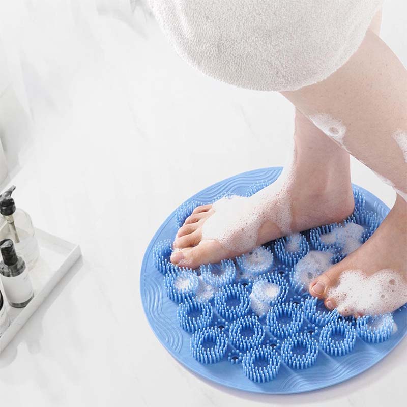 Skrubbmatta för dusch – fotskrubb med sugkoppar