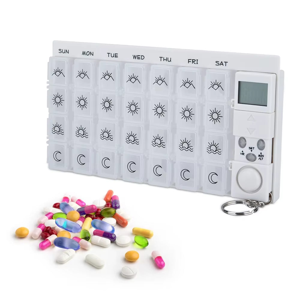 Smart Pillerdoserare med Alarm