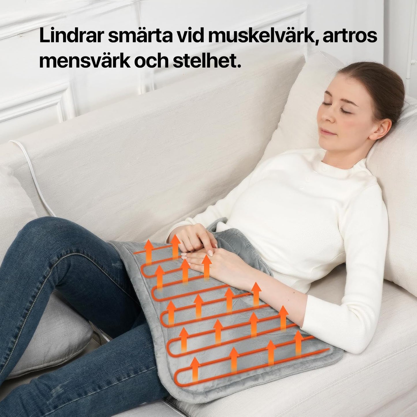 Värmedyna för nacke och axlar – smärtlindring med värme