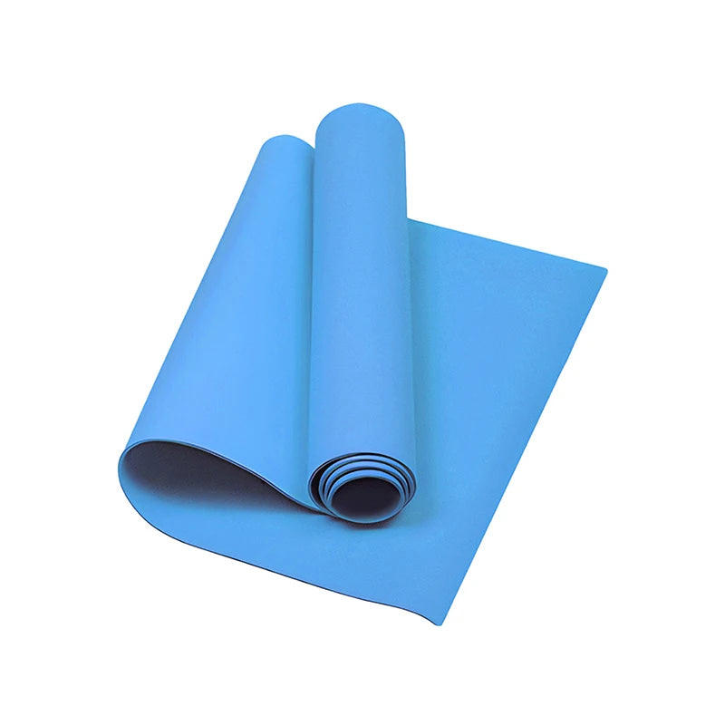 Yogamatta – Halkfri och Bärbar Blå