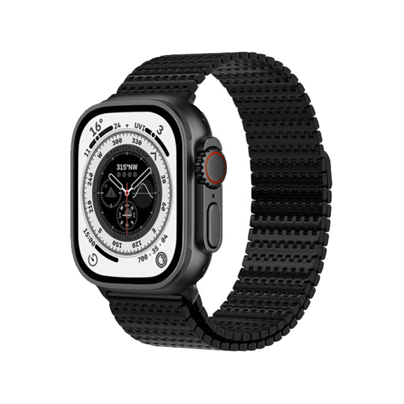 Apple Watch Armband - Carbon Milanese Svart