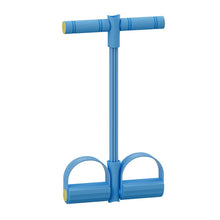 Träningsrep med Fotpedaler Blå