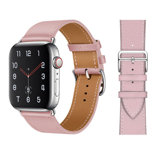 Apple Watch Armband - Leather Strap Rosa