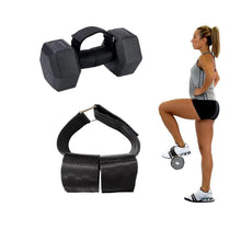 Ankelband till hantlar för träning av tibialis, ben och höft