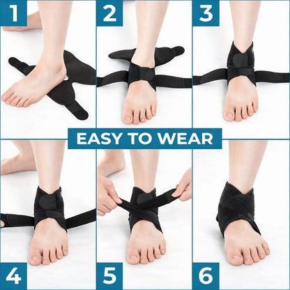 Ankelstöd med kompression