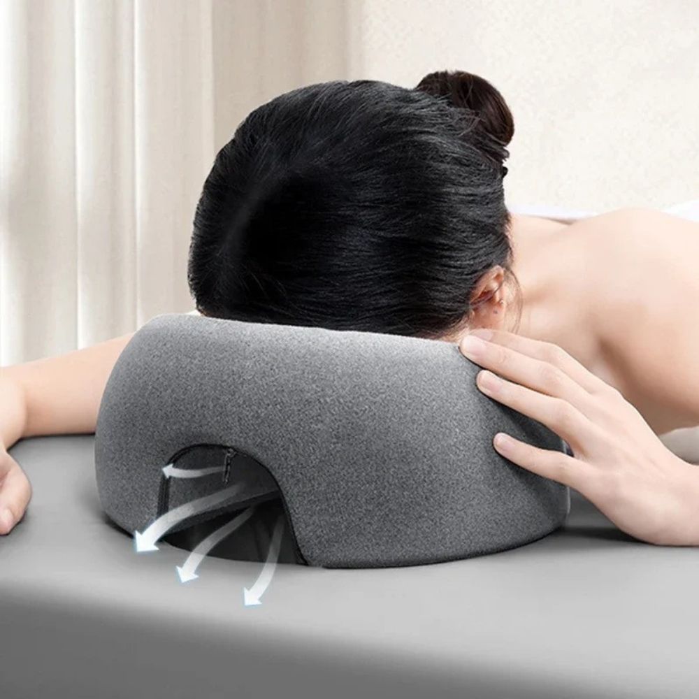 Ansiktskudde för massage och behandling