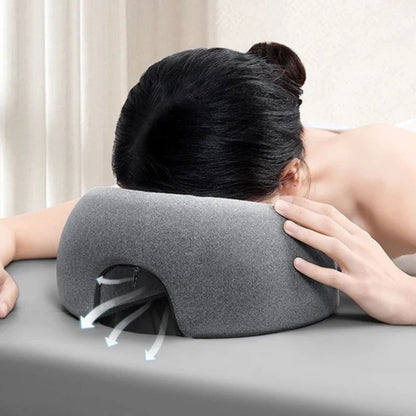 Ansiktskudde för massage och behandling