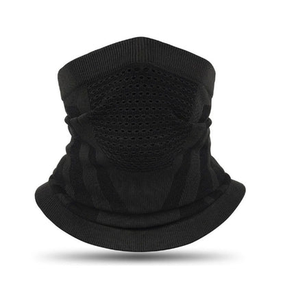 Ansiktsskydd – andningsbar mask för vinteraktiviteter Svart