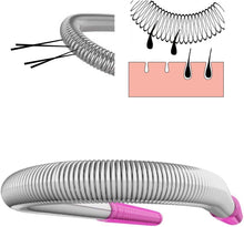 Hårborttagare för ansikte - spiral för threading