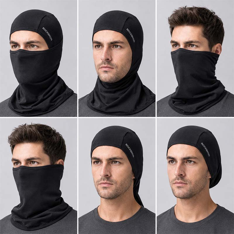 Balaklava med solskydd UPF 50+ för utomhusbruk