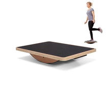 Balansbräda i trä – träning för styrka, balans och rehabilitering