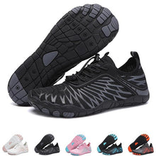 Barfotaskor Stripe - tunna, flexibla & naturlig passform Svart