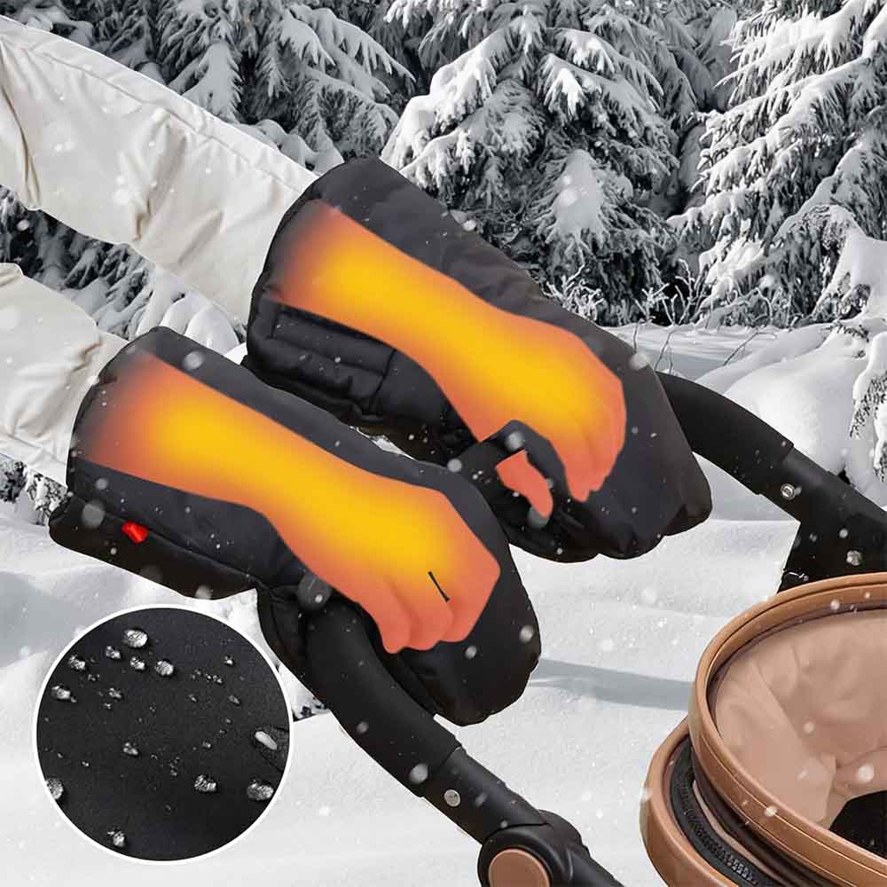 Barnvagnshandskar vinter – varma, vattenavvisande & vindtäta