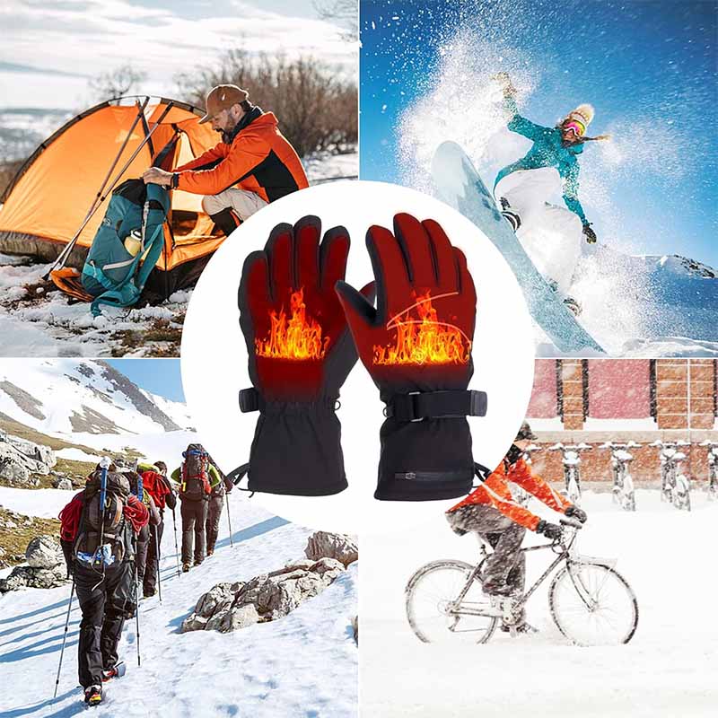 Batteridrivna värmehandskar – justerbar värme för vinterbruk