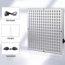 Rödljusterapi panel med infrarött ljus för kroppen