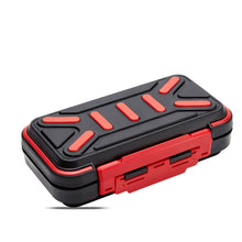 Pillerdosa tablettask för medicin och kosttillskott Röd Svart