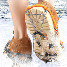 Broddar med kedja & 16 stålspikar - halkskydd för skor