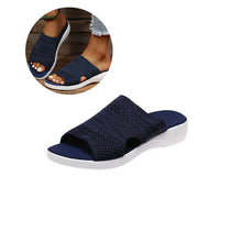 Damtofflor med stötdämpande sula