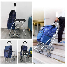 Shoppingvagn med sits