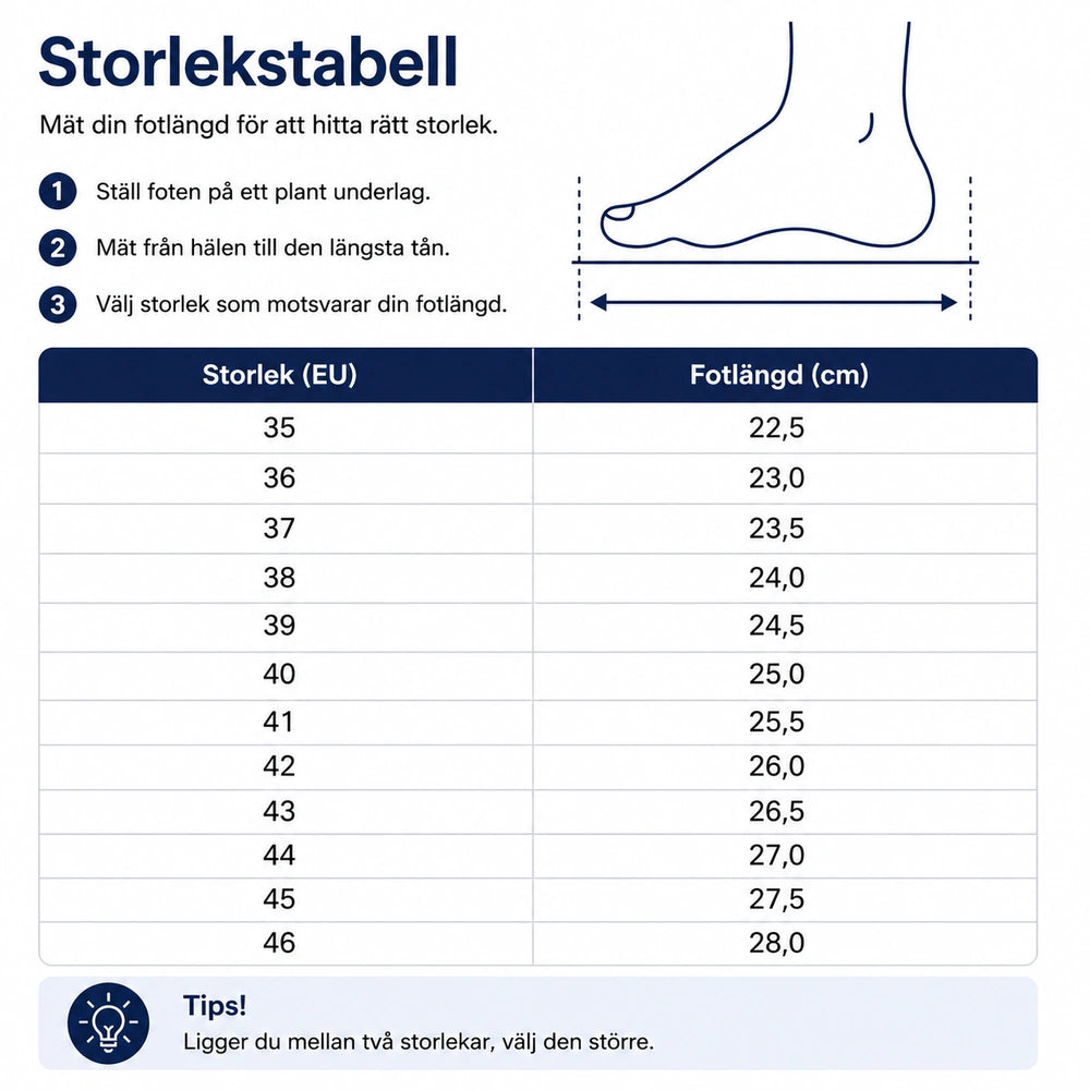Ortopediska skor för diabetiker - extra komfort för svullna fötter