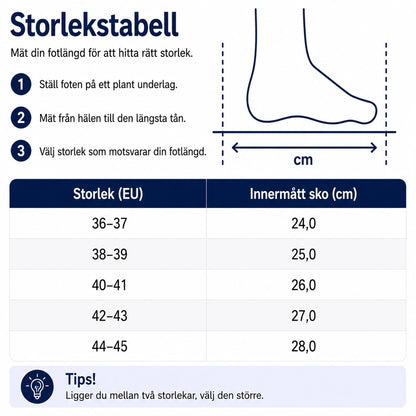 Stötdämpande tofflor