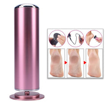 Elektrisk fotfil för förhårdnader och torra fötter Rosa