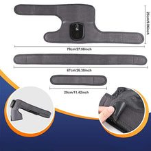 Elektriskt knästöd med värme och massage