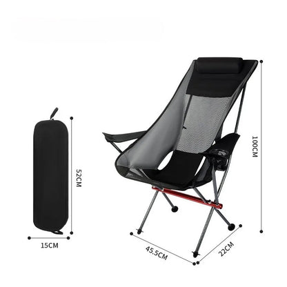 ErgoChair PRO - Hopfällbar Stol för Strand, Camping & Fritid