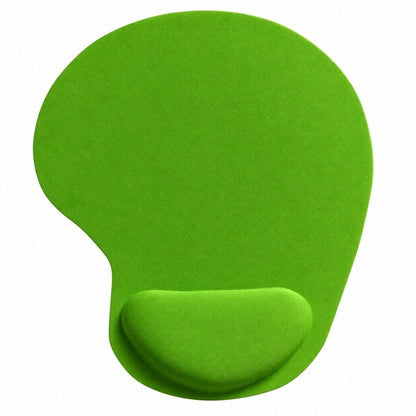 Ergonomisk musmatta med handledsstöd Grön