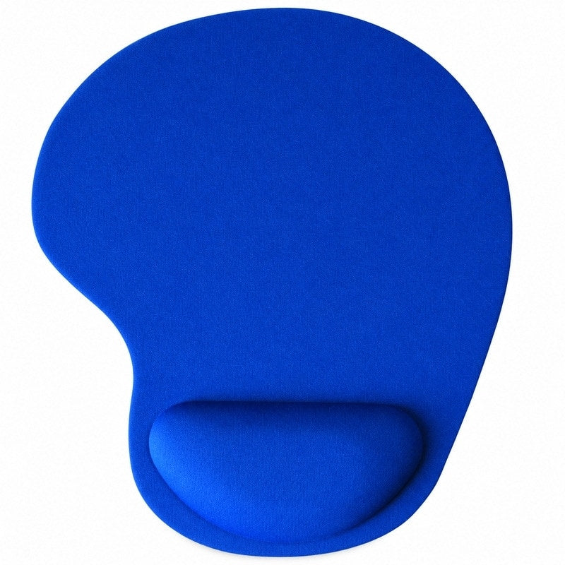 Ergonomisk musmatta med handledsstöd Blå