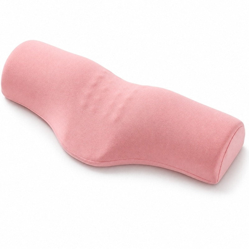 Ergonomisk nackkudde i memory foam Rosa