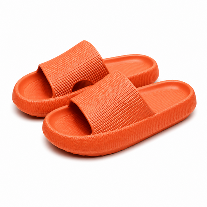 Ergonomiska tofflor med stötdämpande sula Orange