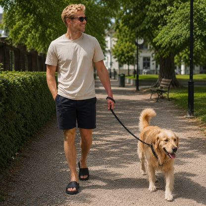 Ergonomiska tofflor med stötdämpande sula