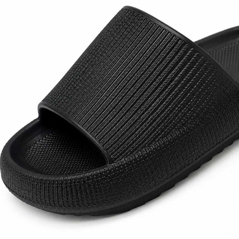 Ergonomiska tofflor med stötdämpande sula