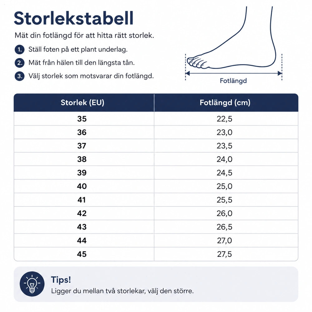 Ergonomiska tofflor med stötdämpning (Dam)