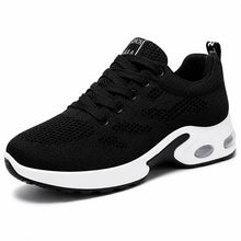 Ergonomiska sneakers med flexibel sula Svart
