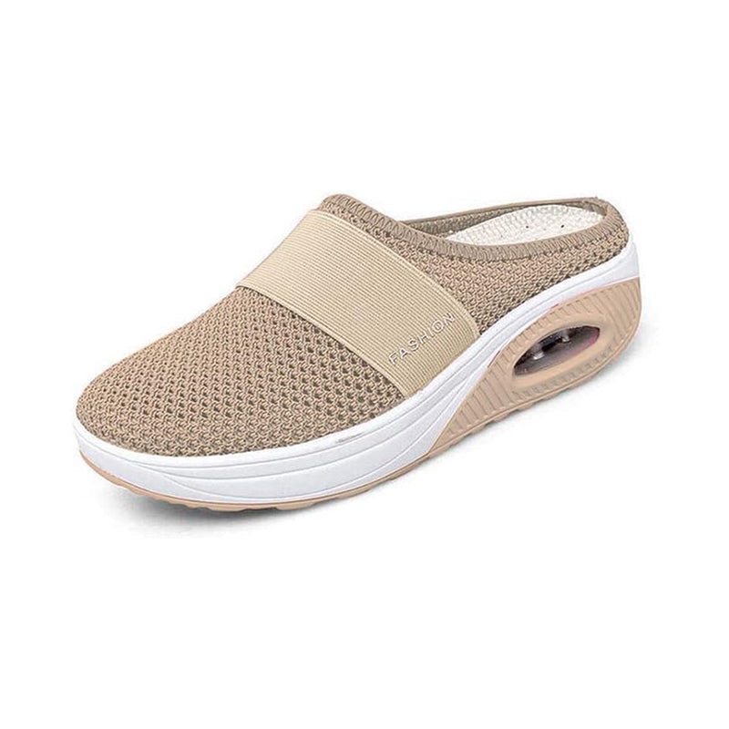 Ergonomiska tofflor med stötdämpning (Dam) Beige