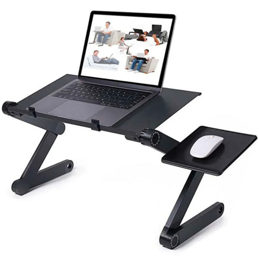 Ergonomiskt laptopstativ – justerbar höjd & vinkel för bättre hållning